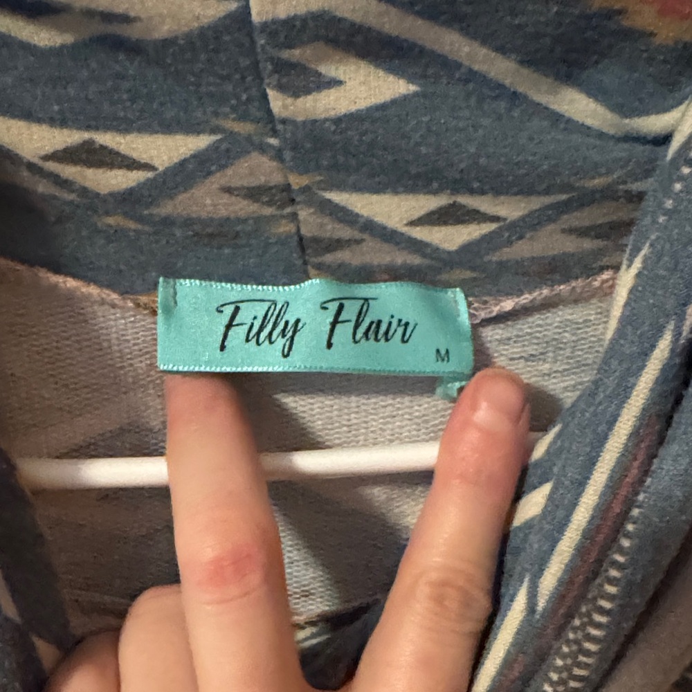 Filly Flair Multicolor Aztec Tunic - Picture 3 of 4